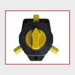 Staketbrytare, med roterande kontakt