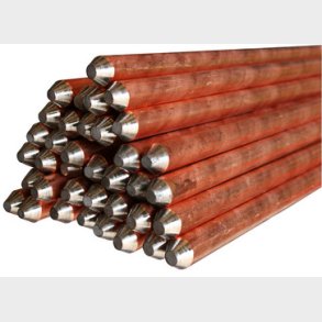 Jordspyd kobber konisk, 3,0 m 5/8