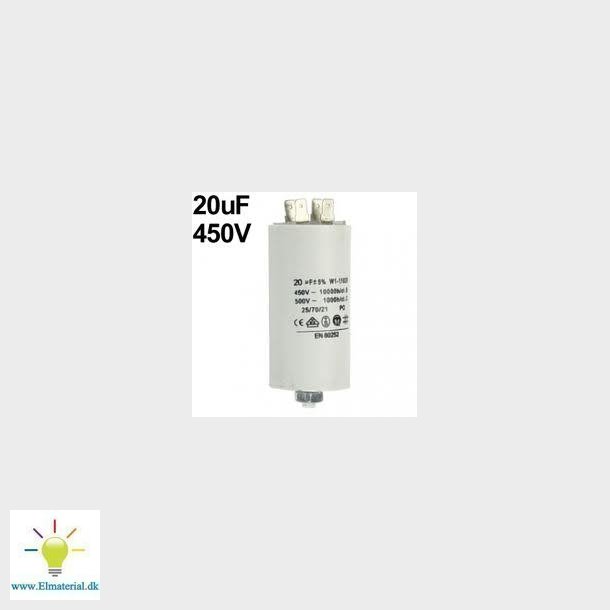 Driftkondensator 450V 20,0Uf