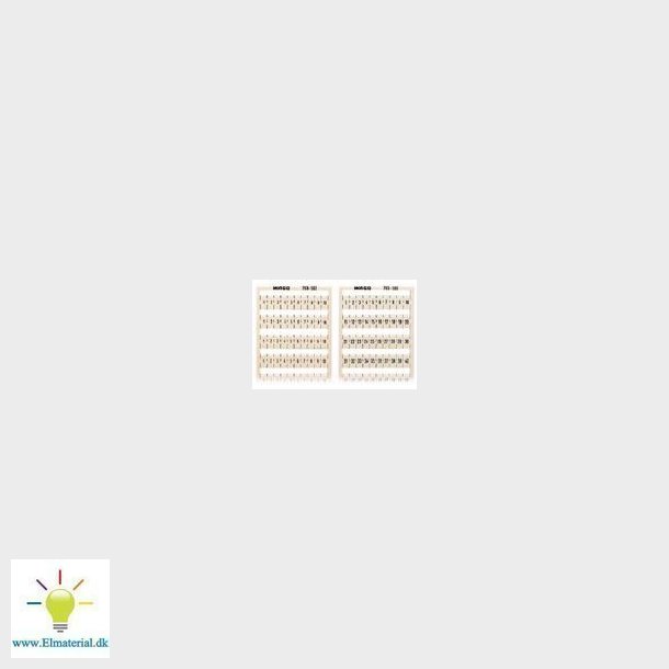 Markering Wmb V. 41-50 (10X)