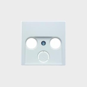 Afd&frac34;kning For Antenneudtag Hvid