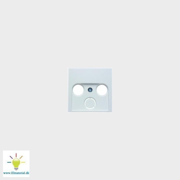 Afd&frac34;kning For Antenneudtag Hvid