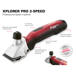 Xplorer Pro med 2 Li-Ion batterier + kamst 21/23