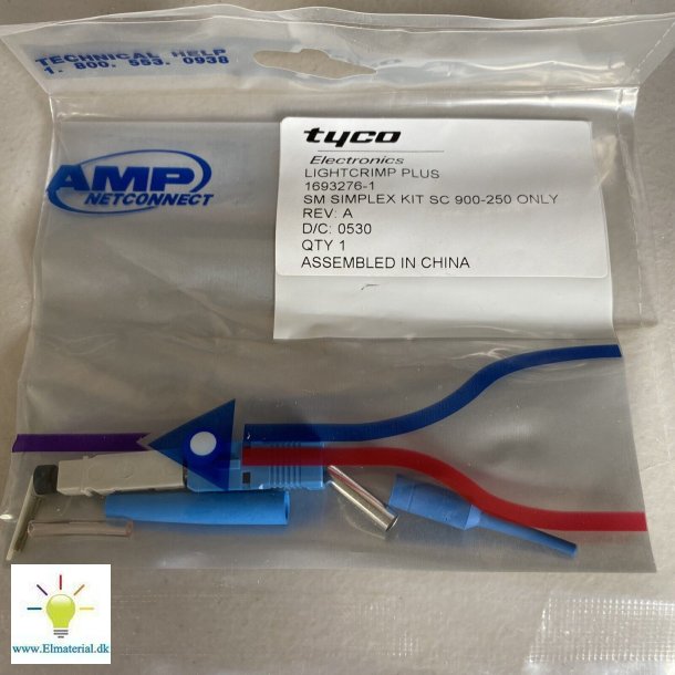 SC connector kit lightcrimp LC+SM900-250 only