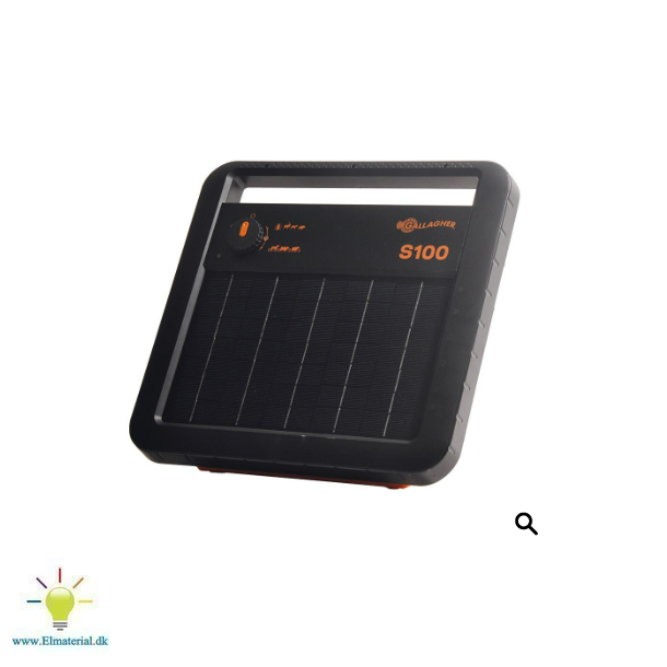 S100 solpanelsspndingsgiver inkl batteri