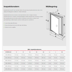 Inspektionslem Ipl 400X600 Hv