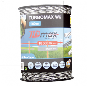 Hegnstrd , 6X0, 25 Tld, Hvid-Sort