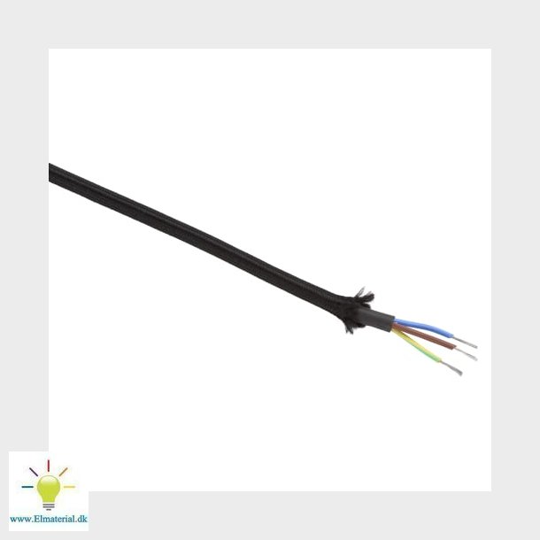 Ledning Vdh 180G 3G0,75 Sort