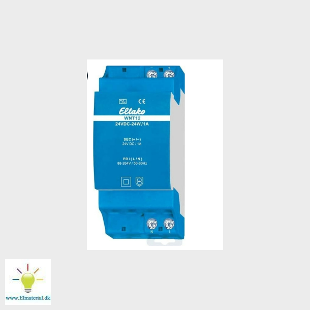 Str�mforsyning WNT12-24Vdc - 24w 1A