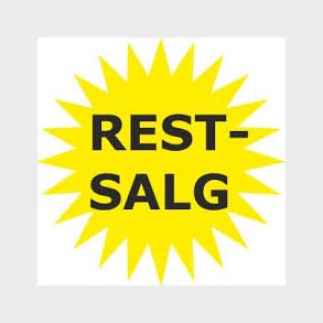 UDGÅET VARER - RESTLAGER